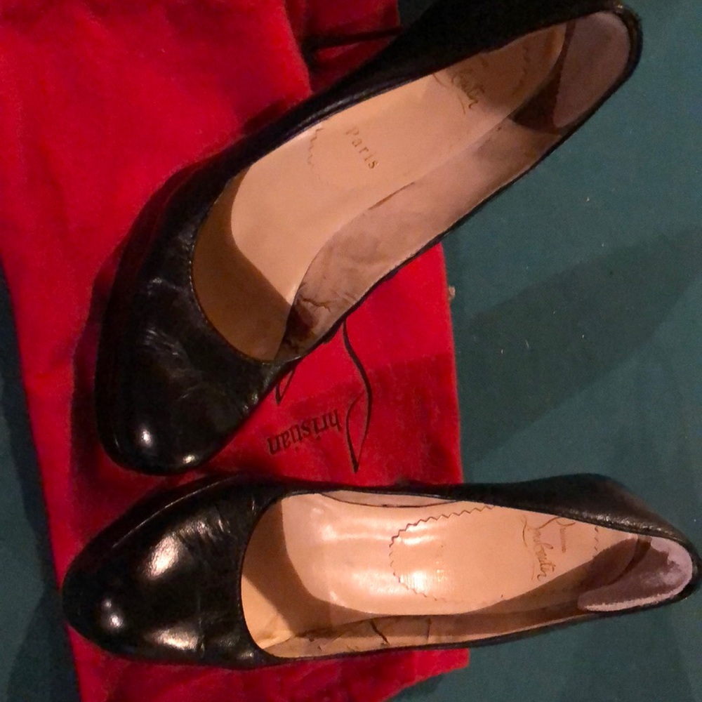 Black Christian Louboutin’s